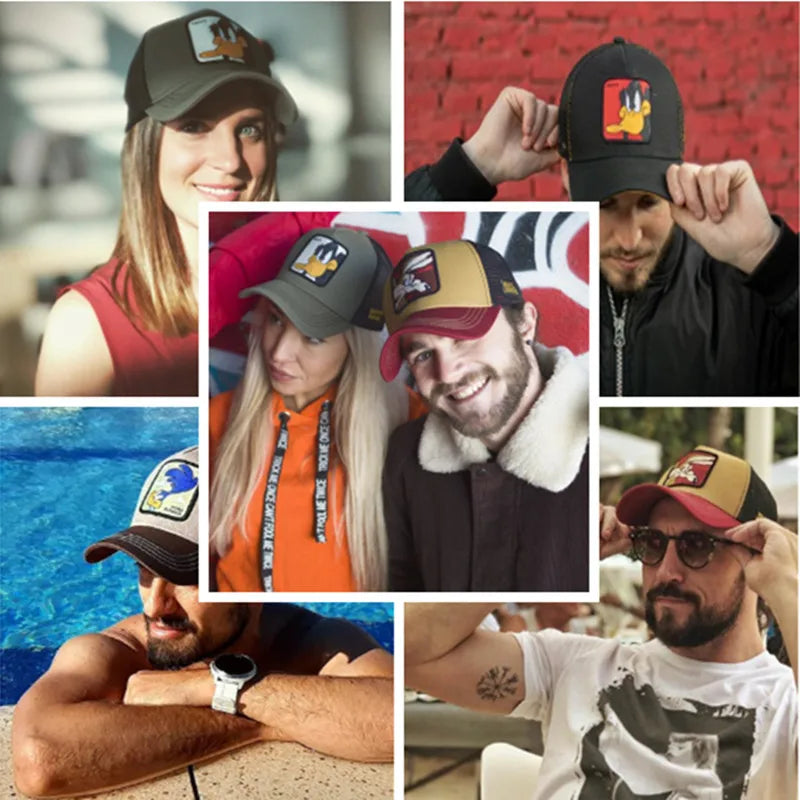 Unisex Anime Cartoon High Quality Cap - 2 several styles 